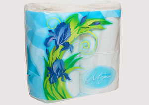 Бумага туалетна "ШАРМ" на втулке, цветная